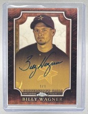 Marketplace image: Billy Wagner 2025 Topps Chrome #COOP-BWA SuperFractor Cooperstown Calls Auto 1/1