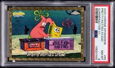 Marketplace image: 2025 Topps Chrome SpongeBob SuperFractor Pretty Patties 1/1 Patrick SquarePants