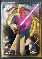Marketplace image: Topps Chrome 2026 Star Wars Mace Windu Superfractor 1/1  AURE-27
