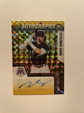 Marketplace image: Romy Gonzalez 2022 Mosaic - ROOKIE Autographs - GOLD Superfractor AUTO 1/1