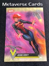 Marketplace image: 2026 Topps Chrome Marvel Varied Visage SSP Insert Jean Grey Superfractor 1/1