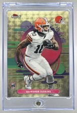 Current marketplace image for 2025 Topps Finest #110 Quinshon Judkins Superfractor 1/1