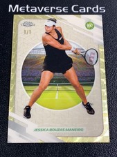 Marketplace image: 2026 Topps Chrome Tennis Jessica Bouzas Maneiro RC Rookie Superfractor 1/1
