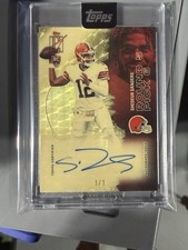 Marketplace image: 2025 Topps Signatures 1/1 Shedder Sanders RC SuperFractor Autograph