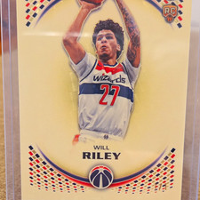 Marketplace image: 2025-26 Topps Pristine Will Riley Washington Wizards RC Superfractor #140 1/1
