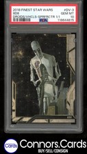 Marketplace image: 8D8 PSA 10 2018 Topps Finest Star Wars #DV-3 Droids Vehicles SuperFractor 1/1