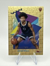 Marketplace image: 2025 Topps Finest Jaylen Wells 1/1 Superfractor #144 (RC) Grizzlies