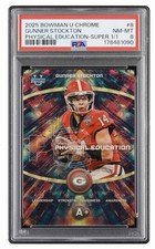 Marketplace image: 💥Gunner Stockton💥2025 Bowman U Chrome SUPERFRACTOR 1/1🔥GEORGIA BULLDOGS🔥QB