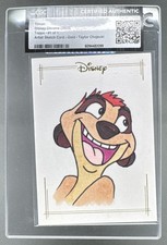 Current marketplace image for 2025 Topps Chrome #NNO Gold Foil Sketch Artists Superfractor 1/1