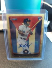 Current marketplace image for 2020 Bowman #DB5 Yordan Alvarez Rc Superfractor 1/1