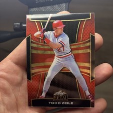 Marketplace image: Todd Zeile 2025 Leaf Metal Superfractor Baseball 1/1 (not a proof) Cardinals 🔥