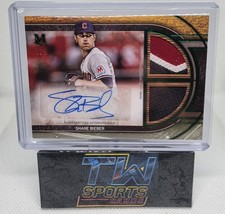 Marketplace image: 2025 TOPPS MUSEUM COLLECTION SHANE BIEBER  DUAL RELIC SUPERFRACTOR AUTO 1/1