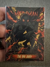 Marketplace image: 1/1 Trading Card SSP Mothman Cryptid Horror Art Card NM Superfractor