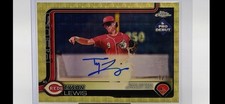 Marketplace image: 2025 Topps Chrome Pro Debut Tyson Lewis Rookie Auto Superfractor 1/1 Reds 🔥