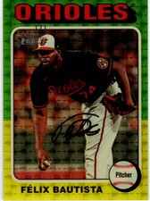 Marketplace image: Felix Bautista Superfractor 1/1 2024 Topps Heritage