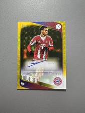 Marketplace image: 2025-26 Topps UCC Jamal Musiala 1/1 SuperFractor Auto Bayern Munich GOLD RC