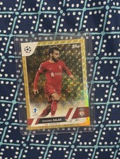 Marketplace image: 2023 Topps 1st Edition Mohamed Salah Gold superfractor 1/1 Champions League