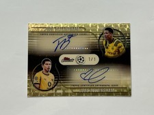 Marketplace image: 2025-26 Topps Finest UEFA Jude & Jobe Bellingham Dual Auto Superfractor 1/1 SSP