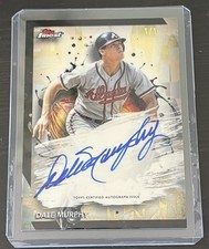 Marketplace image: 2024 Topps Finest DALE MURPHY SUPERFRACTOR 1/1 Autograph - Atlanta Braves