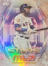 Marketplace image: 2023 Topps Stars of MLB Chrome Series 2#SMLBC-45 Yordan Alvarez Superfractor