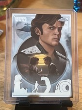 Marketplace image: 1/1 Han Solo Galactic Origins GO-2 SuperFractor Topps Star Wars Hyperspace 2025