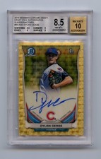 Marketplace image: 2014 First Bowman  Chrome Superfractor Auto RC  Dylan Cease BGS 8.5 / 10 # 1/1