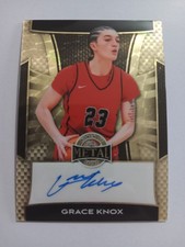 Marketplace image: 2025 Leaf Woman of Sport Metal Grace Knox Superfractor auto #ed 1/1 BA-GK1