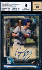 Marketplace image: Corey Seager 2016 Bowman Chrome Rookie Autographs Superfractor Auto 1/1
