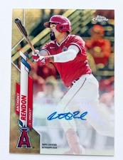 Marketplace image: Anthony Rendon 2020 Topps Chrome Superfractor Auto 1/1