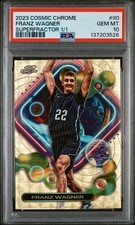Marketplace image: 2023 Topps Cosmic Chrome Franz Wagner SuperFractor 1/1 #90 PSA 10 Gem Mint