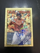 Marketplace image: 2024 Topps Chrome Update Jose Abreu Superfractor 1/1 Auto Astros -  MVP RARE