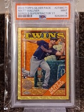Marketplace image: 2023 Topps Silver Pack Matt Wallner Series 2 Superfractor 1/1 RC #2T88C-71 Twins