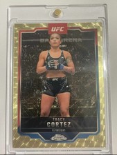 Marketplace image: 2025 Topps Chrome UFC Tracy Cortez SuperFractor 1/1  Card #134