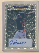 Marketplace image: #1/1 JOSUAR GONZALEZ AUTO 2026 PRO SET SUPERFRACTOR AUTOGRAPH GIANTS ROOKIE CARD
