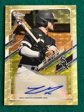 Marketplace image: 2021 Topps Chrome Update LUIS GONZALEZ Superfractor 1/1 Auto RC White Sox Mexico